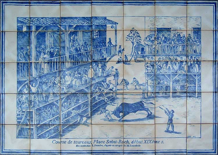 Azulejo posé par la Peña Escalier 6